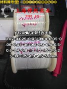  N6镍合金的切变模量